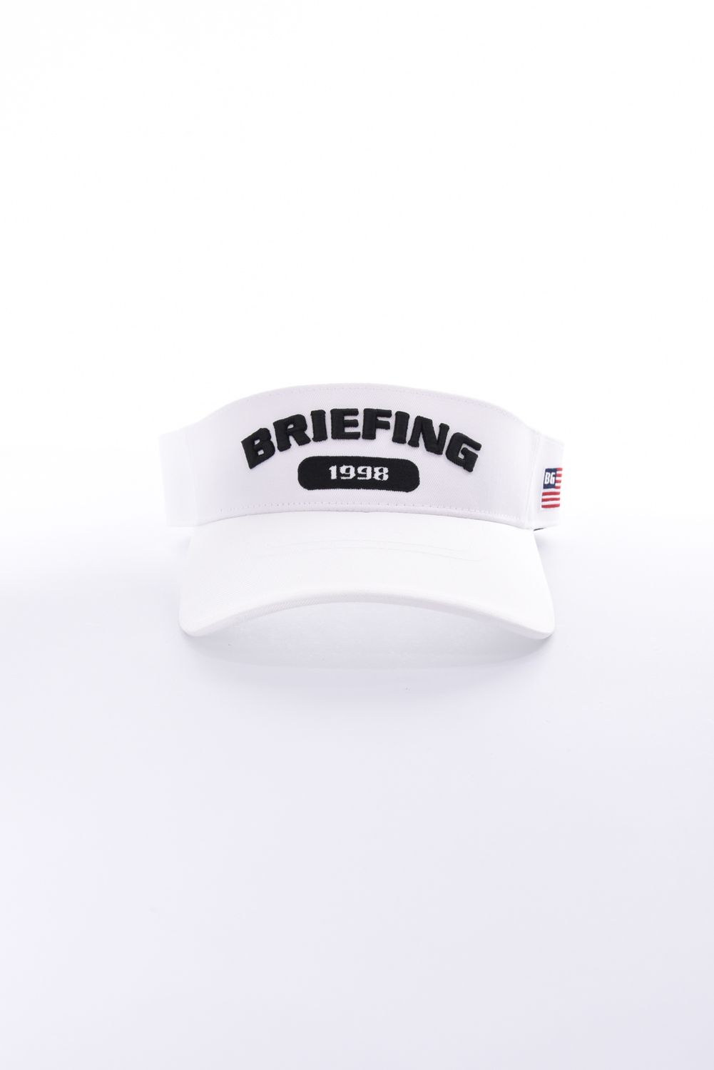 【26AW】 MEN’S COLLEGE LOGO VISOR / カレッジロゴ刺繍 サンバイザー (ホワイト)