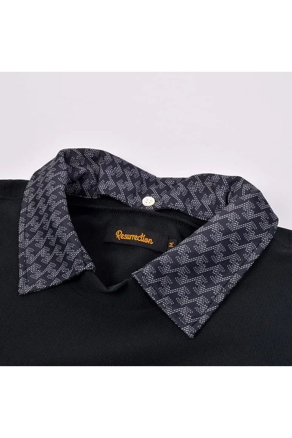 【26AW】 DETACHABLE COLLAR SWEAT / デタッチャブルカラースウェット (ブラック)*