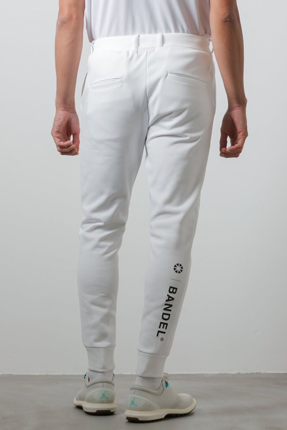 BASIC LONG PANTS MENS / テックスブリッド リブパンツ (ホワイト)