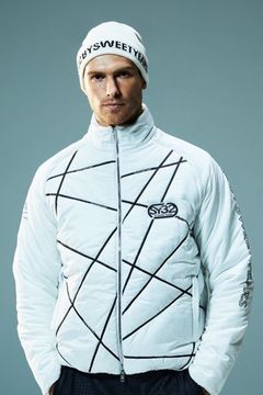 【ABSOLUTE】 DETACHABLE THERMO PIN LINE JK / サーモライト 2ウェイ フルジップブルゾン ホワイト*