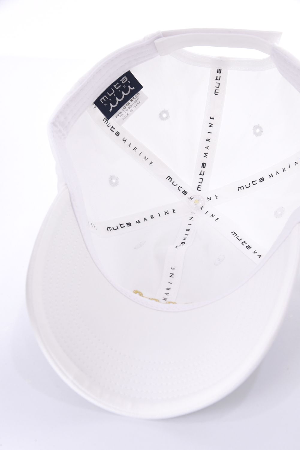 WAVE LOGO CAP / ウェーブロゴ キャップ (ホワイト)