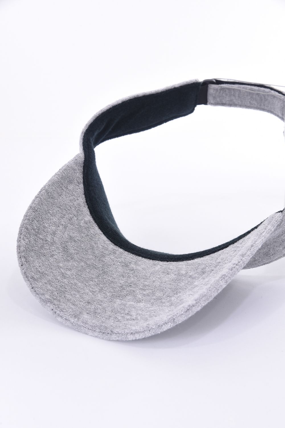 PILE VISOR / ルチャロゴ 刺繍 パイル サンバイザー グレー