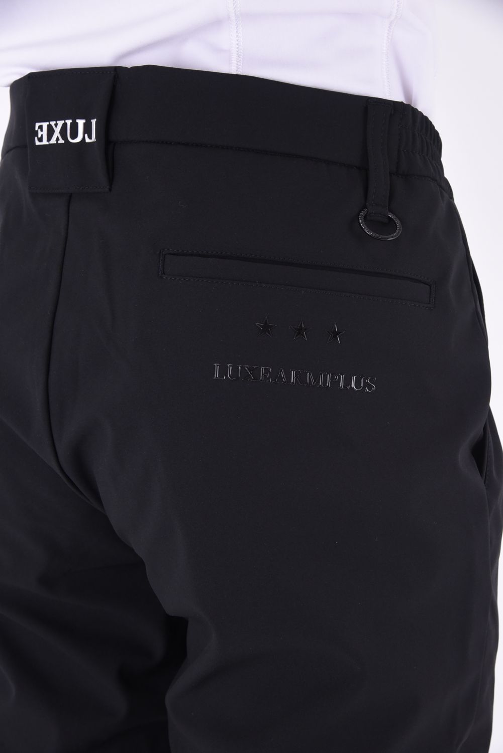 WINDPROOF LOGO SLACKS / ウインドウプローフ スラックスパンツ (ブラック)