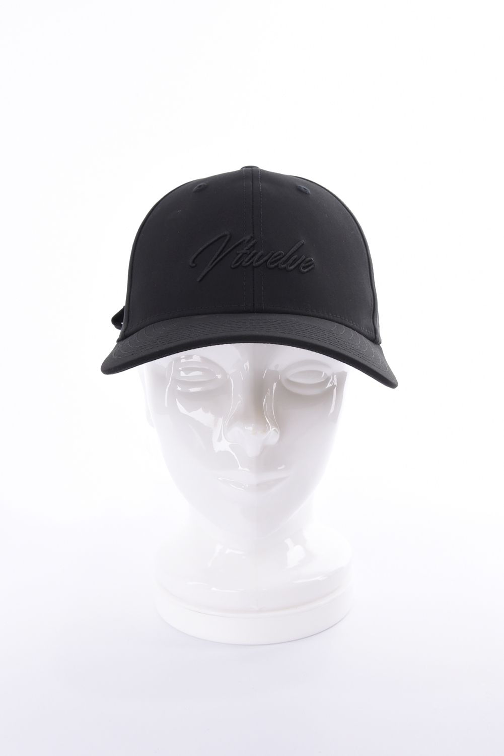 【26AW】 HIDE HC CAP / ブランドロゴ刺繍 キャップ (ティー付属) (ブラック)