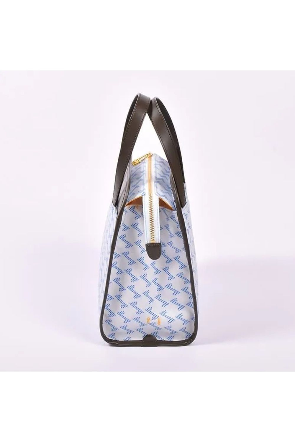 【26SS】 LANIUS TETRA (ラニウス テトラ) / ブランドオリジナルテキスタイル スリム カートバッグ (アクア)*