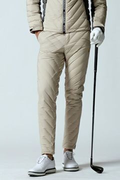 113 GOLF DOWN PANTS / ヴィクトリア ダウン パンツ (ベージュ)