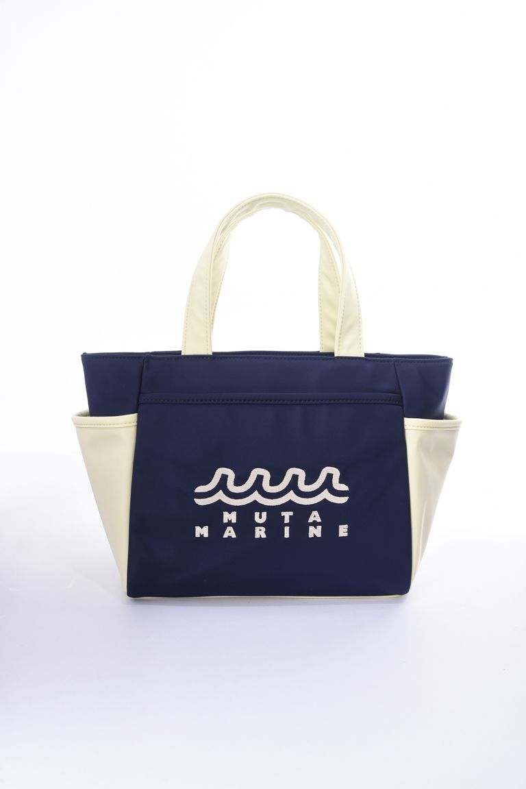 muta - LOGO NYLON TOTE BAG / ロゴ ポケット トートバッグ (MINI 