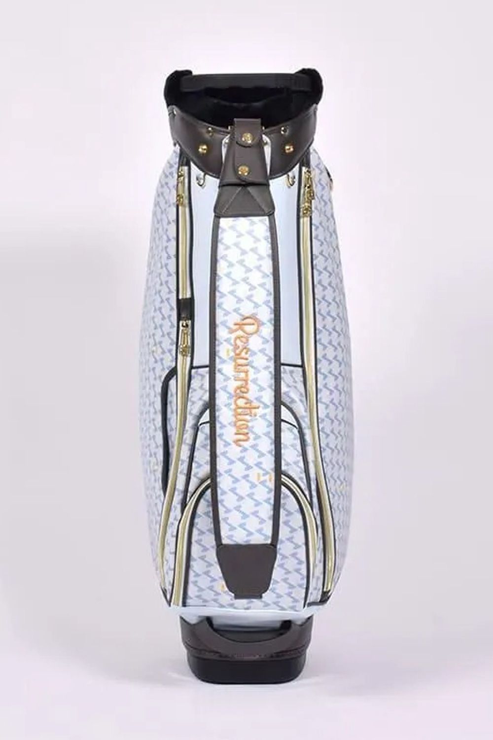 【26SS】【銀行振込・代金引換不可】【返品・交換不可】 PAVO (パーヴォー) / ブランドオリジナルテキスタイル スタンドキャディバッグ (アクア)*