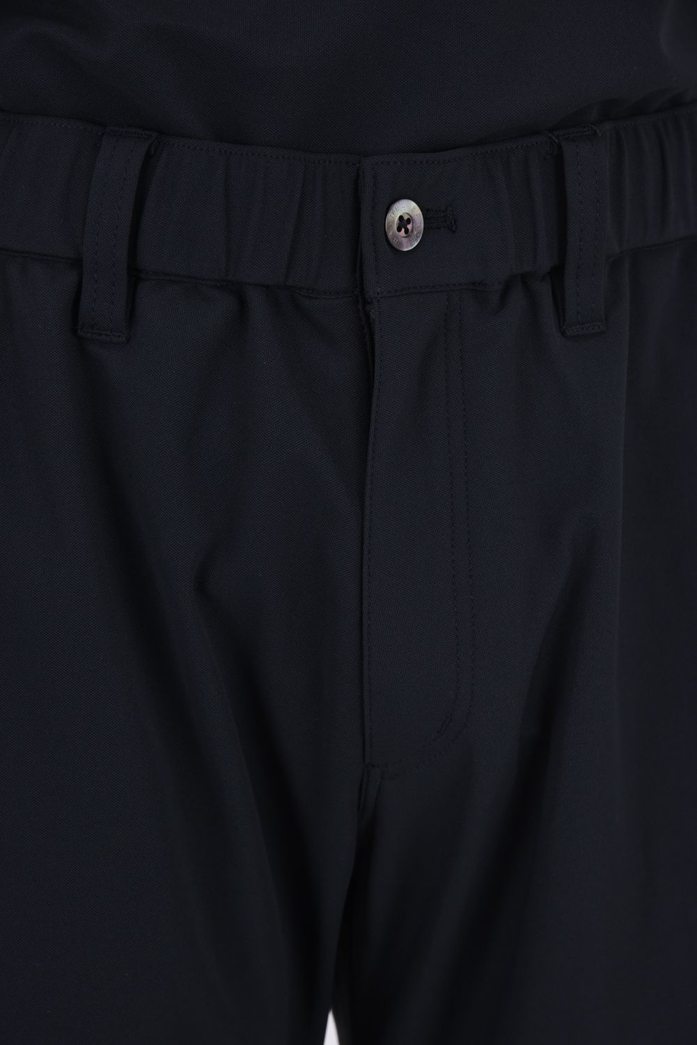 【26SS】 CONCEPT NOTES TAPING HALF PANTS / カノコ素材 デザインテープ ショートパンツ (ブラック)