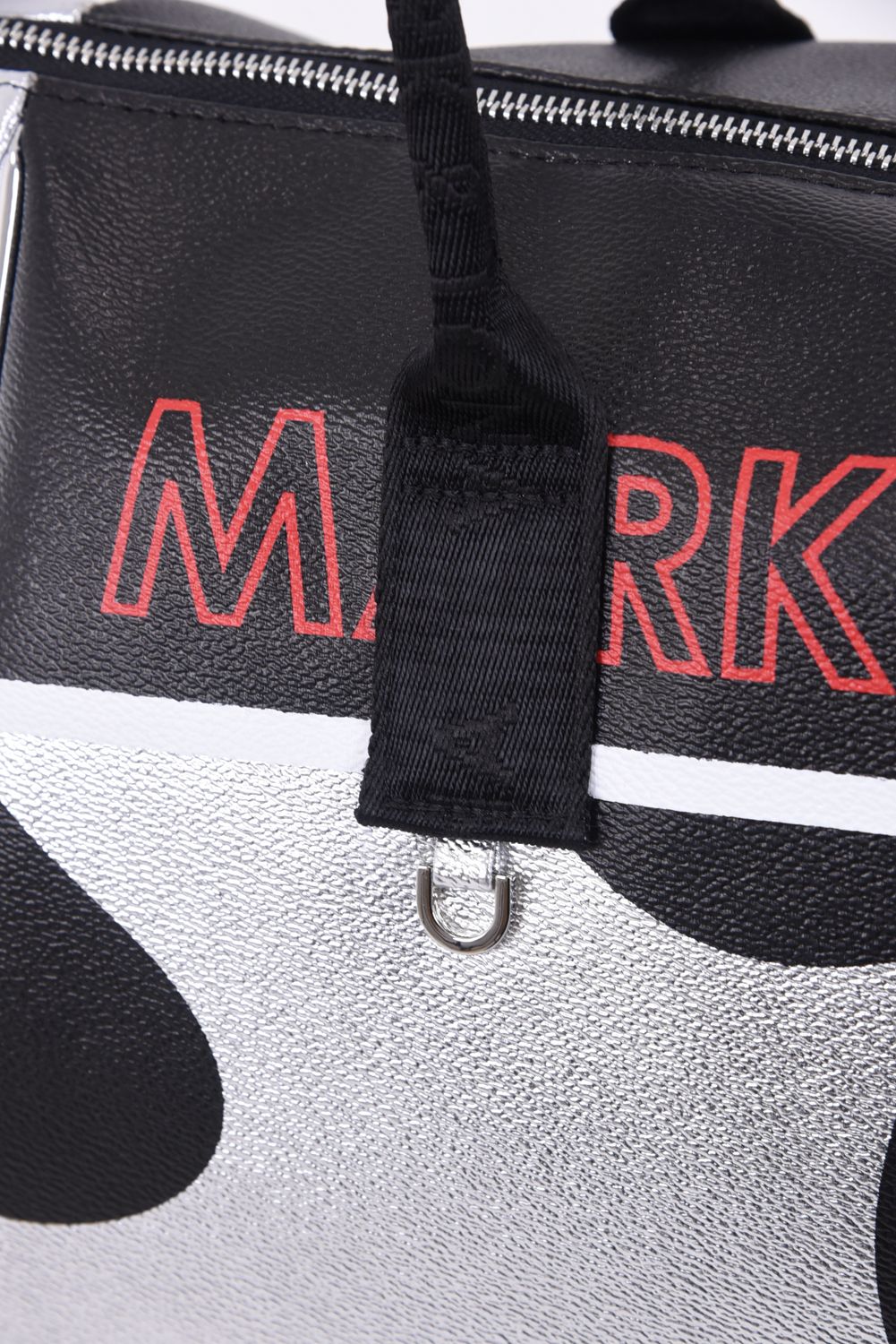 MARK&LONA - CRAY METALLIC BOSTON BAG / シンセティックレザー