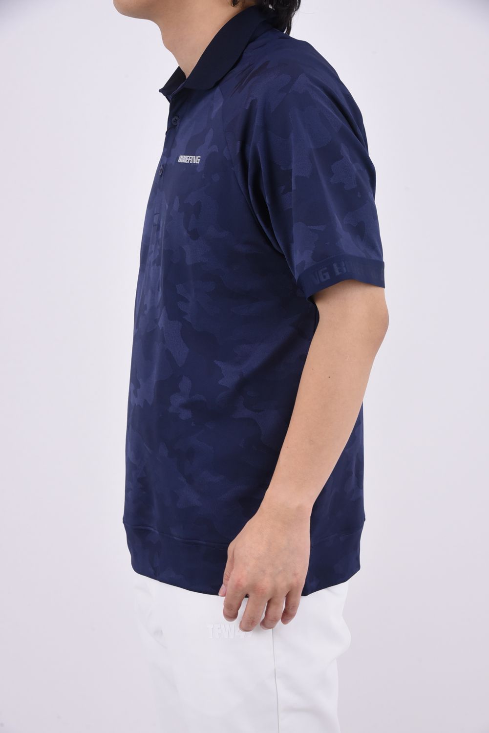 BRIEFING - 【25SS】 MENS CAMO JQ POLO / カモフラ柄ジャカード