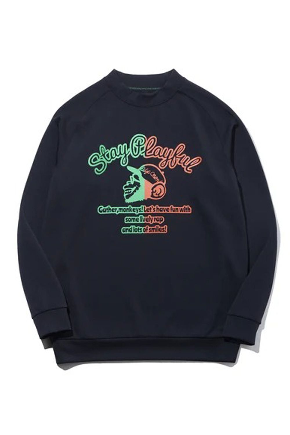 【26AW】 JERSEY MOCK NECK / ダンボール素材モックネック (ブラック)