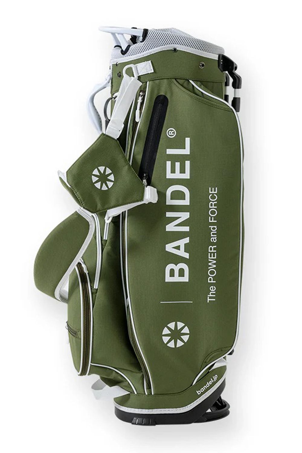 【銀行振込・代金引換不可】【返品・交換不可】  BANDEL × elitegrips D-Type 9.5inch CADDY BAG / エリートグリップ コラボレーション キャディバッグ (カーキ)