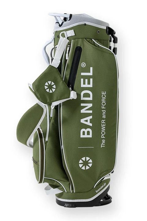【銀行振込・代金引換不可】【返品・交換不可】  BANDEL × elitegrips D-Type 9.5inch CADDY BAG / エリートグリップ コラボレーション キャディバッグ (カーキ)