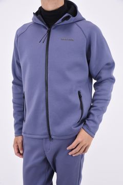 【秋冬仕様】 MENS WARM 3D LOGO PARKA / 3Dロゴ ラグランスリーブ ダンボールニット ウォーム パーカー (グレー)
