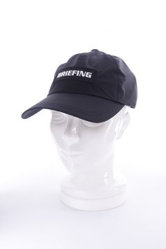 【26SS】 MEN'S WATERPROOF CAP / ストレッチリップストップ 撥水キャップ (ブラック)