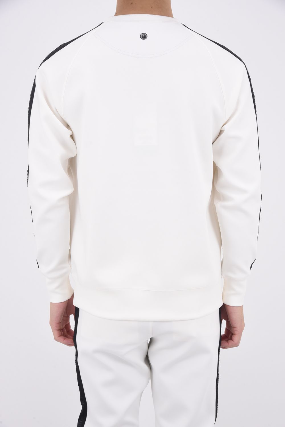BRIEFING - MENS SIDE LOGO LINE CREWNECK / サイドロゴライン