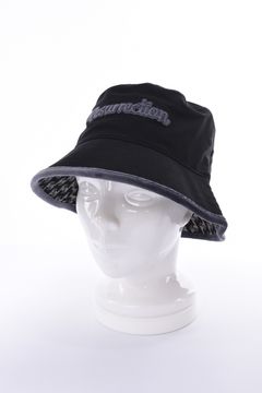 【26AW】 VELOUR BRIM BUCKET HAT / ベロアブリム バケットハット (ブラック)