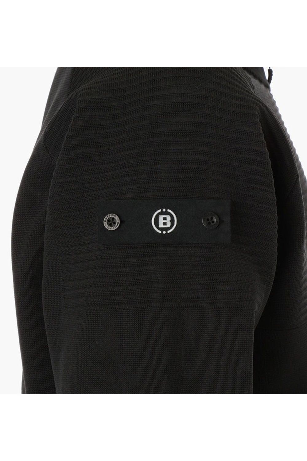 【25AW】 MEN'S WR KNIT BLOUSON / 超撥水糸 ハイネックニットブルゾン (ブラック)