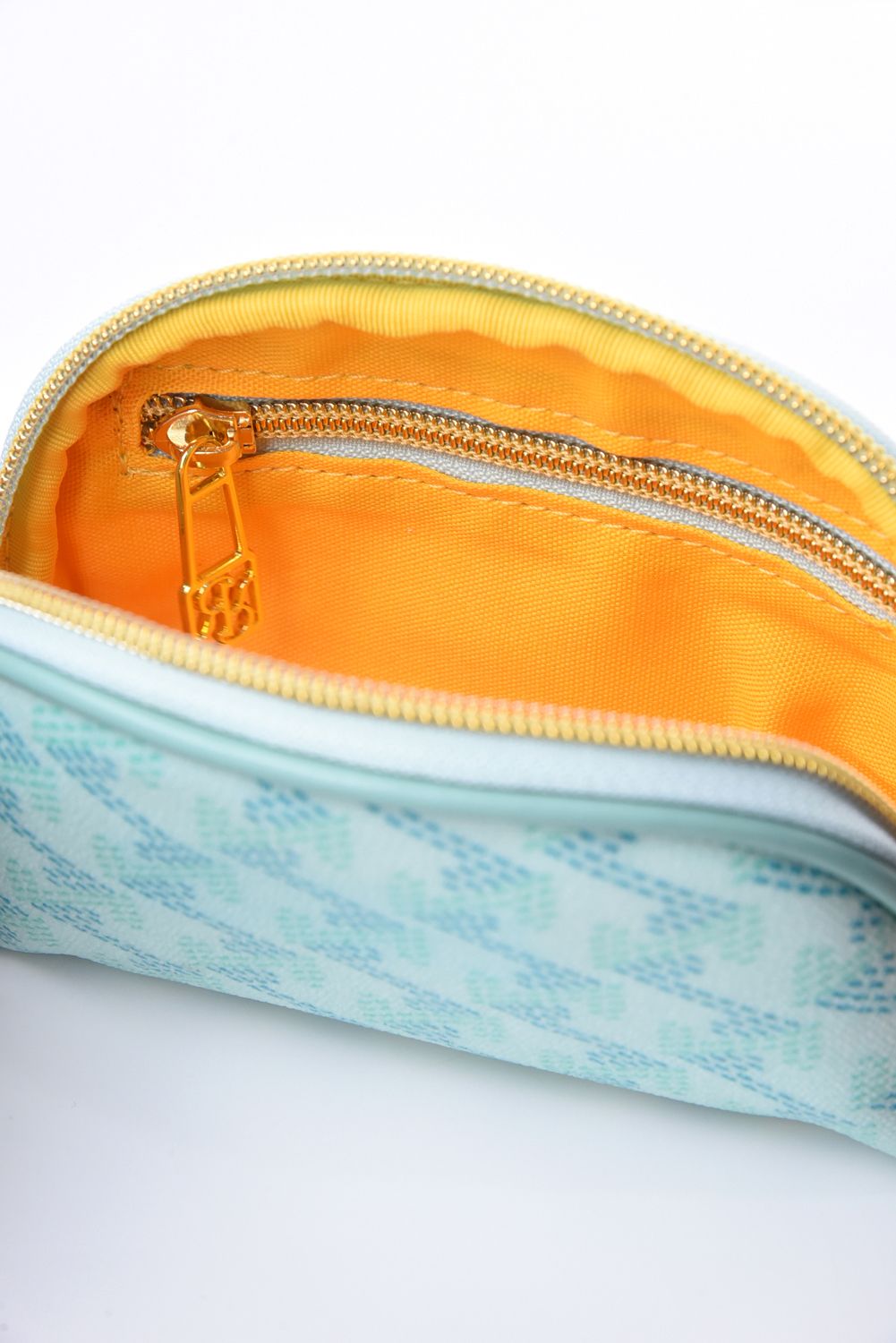 【プレゼント好適品】 KIWI PETIT (キウィ プチ)  / ブランド オリジナルテキスタイル プチ ポーチ (アブサン)*