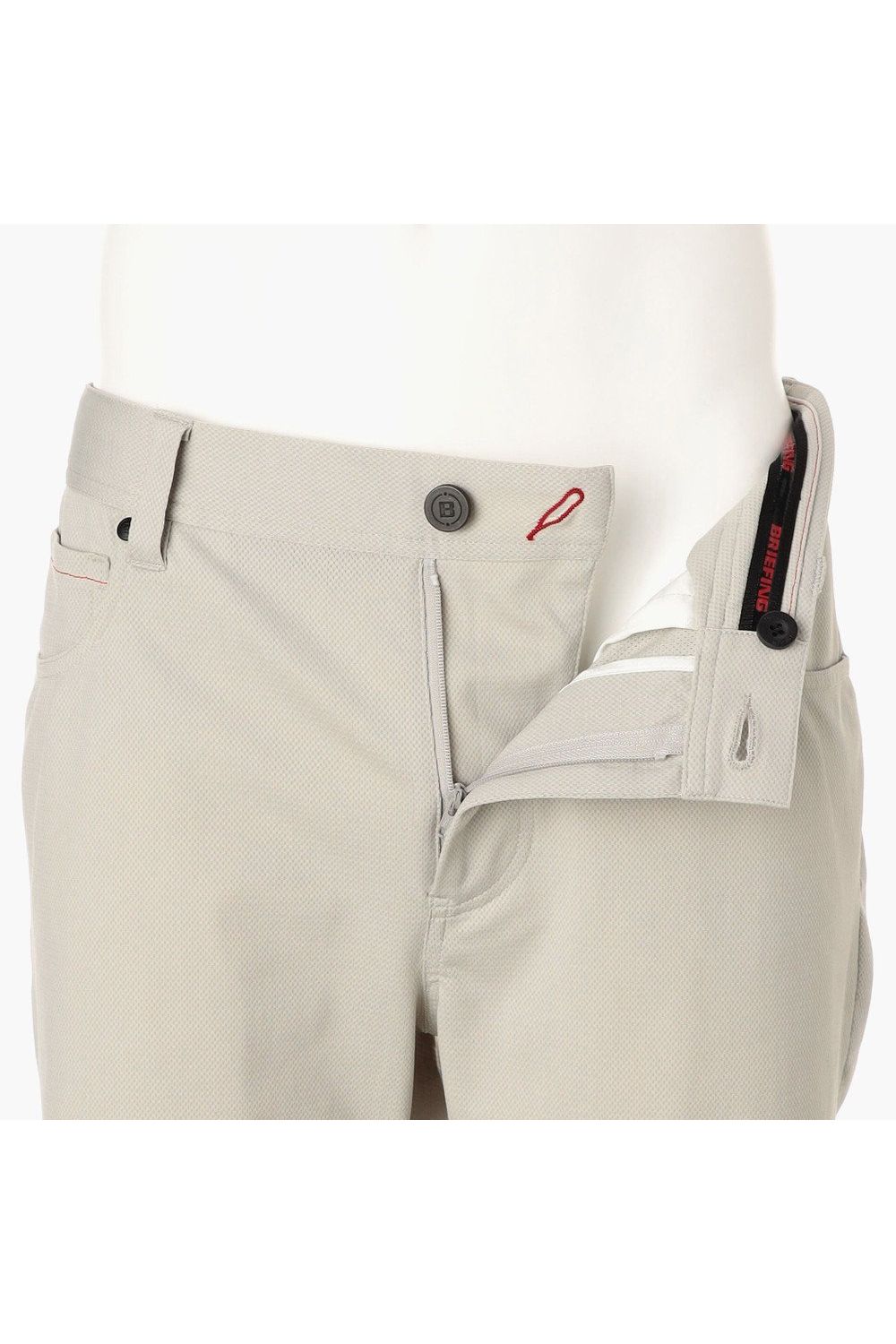 【26SS】 MEN'S MESH 5-POCKETS SHORT PANTS / トリコットメッシュ 5ポケット ショートパンツ (ライトグレー)