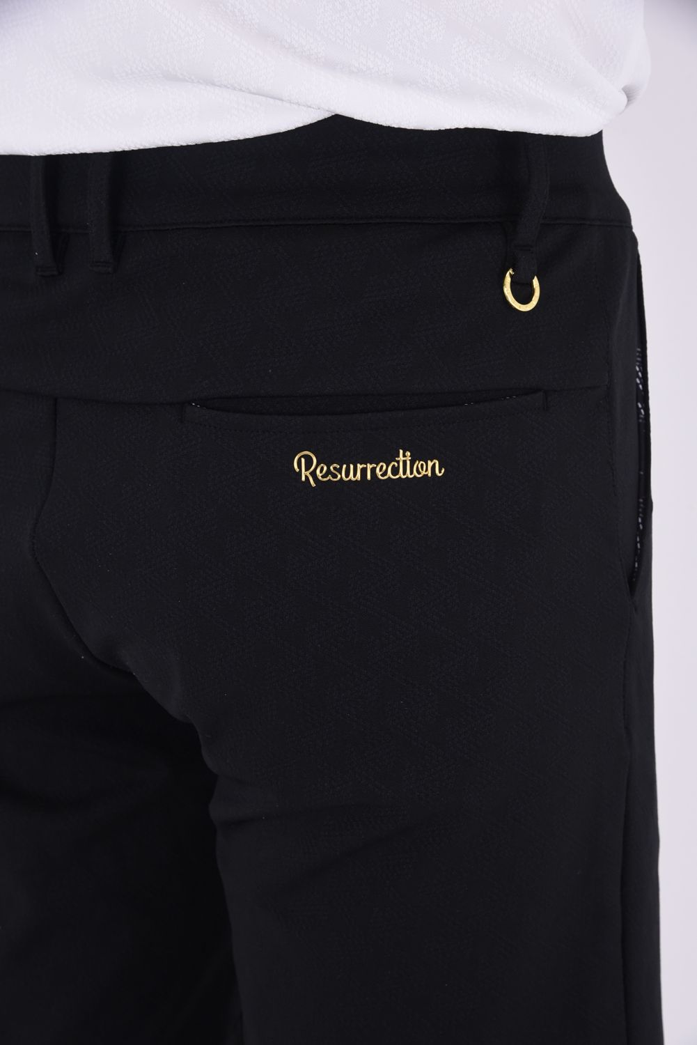 【25SS】 MENS GM JACQUARD SHORT PANTS / GMジャガード ショートパンツ (ブラック)
