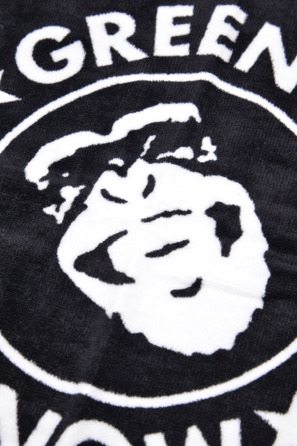 【26SS】 【プレゼント好適品】 MONKEYS TOWEL / サークルロゴ カラビナ付き フェイスタオル (ブラック)