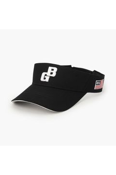 【26SS】 MEN’S BG LOGO VISOR / BGロゴ サンバイザー (ブラック)