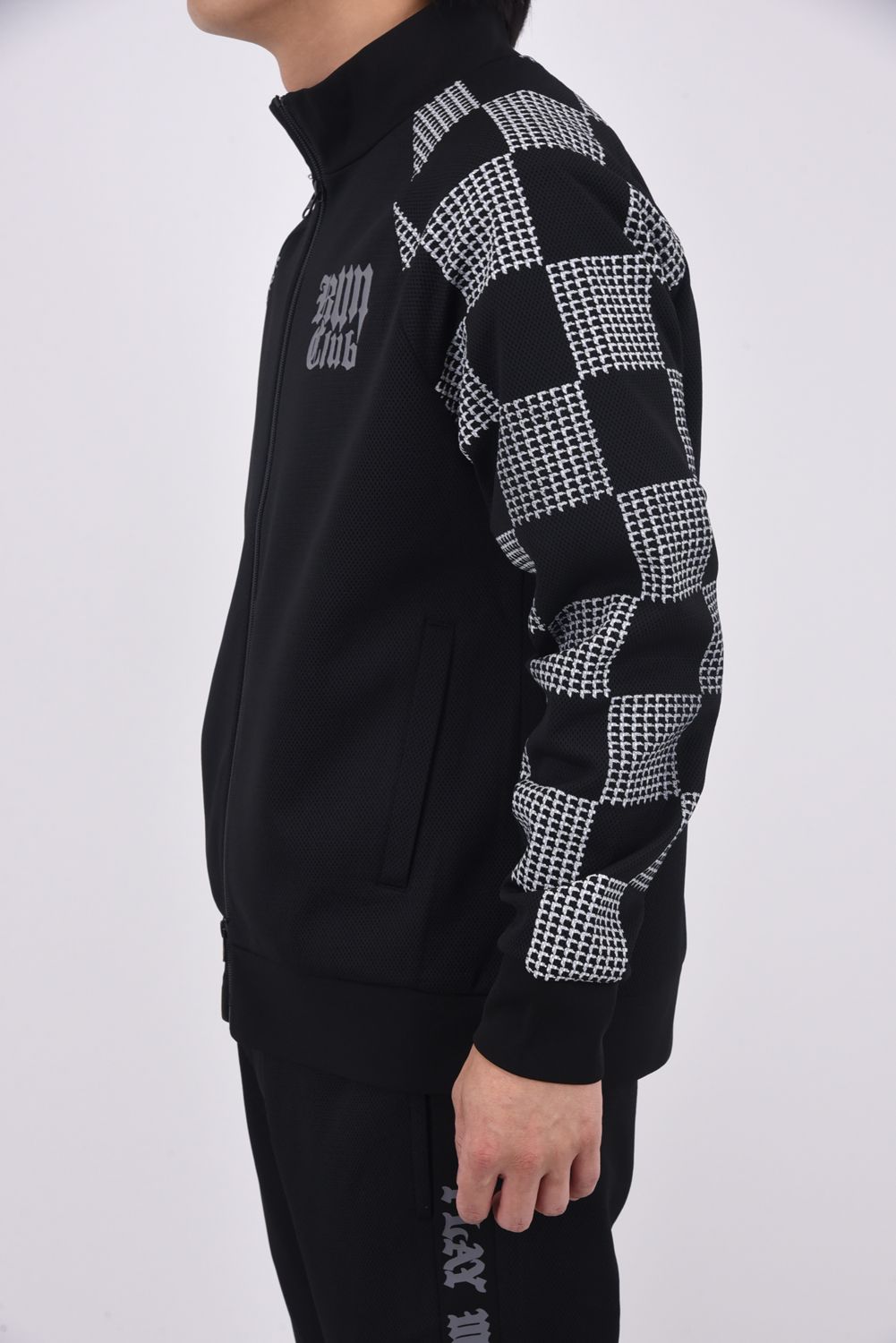 【25AW】 Back9 Runclub Full Zip JK / フルジップジャケット (ブラック)
