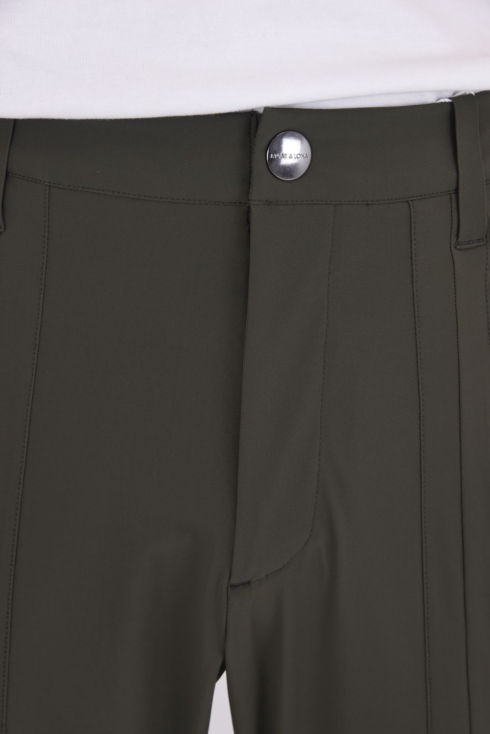 【2025AW】 S.I.D HYPER STRETCH PANTS / リフレクターロゴプリント シリコンワッペン テクニカルロングパンツ (カーキ)