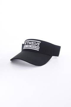 CINE VISOR / V12ロゴ サンバイザー (ブラック)