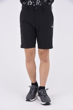 BASIC SHORT PANTS / ブランドロゴ ベーシック ショートパンツ (ブラック)