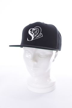 SYMBOLIC MARK SNAPBACK CAP / シンボリック マーク スナップバック キャップ (ブラック)