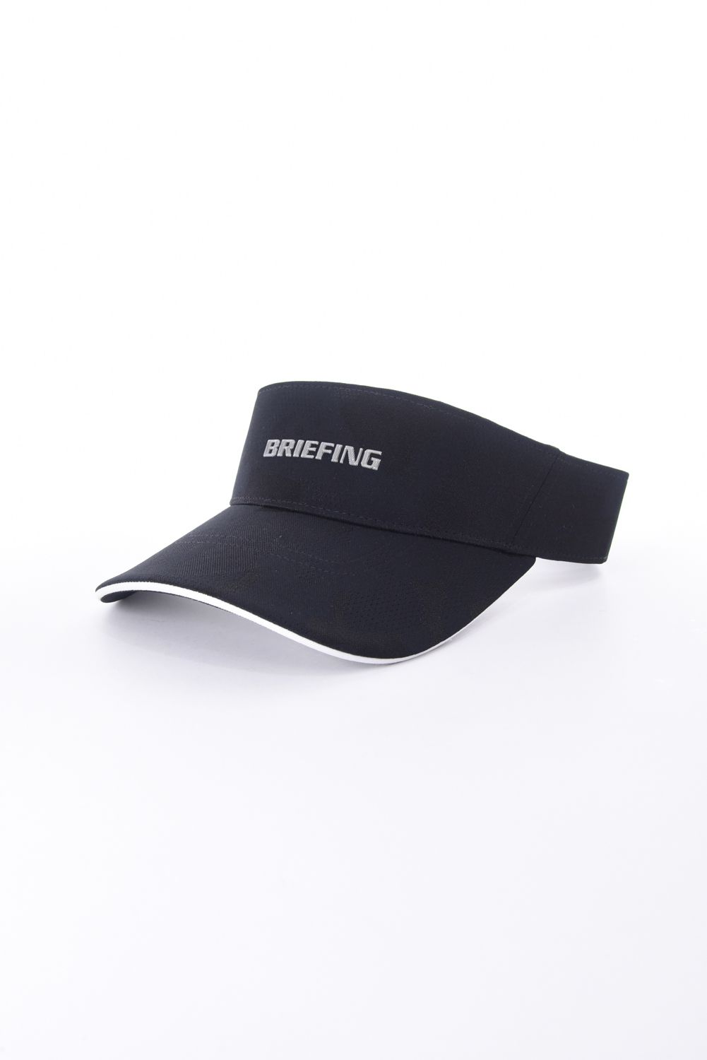 【26SS】 MEN'S CAMO JQ VISOR / カモフラージュジャカード サンバイザー (ブラック)