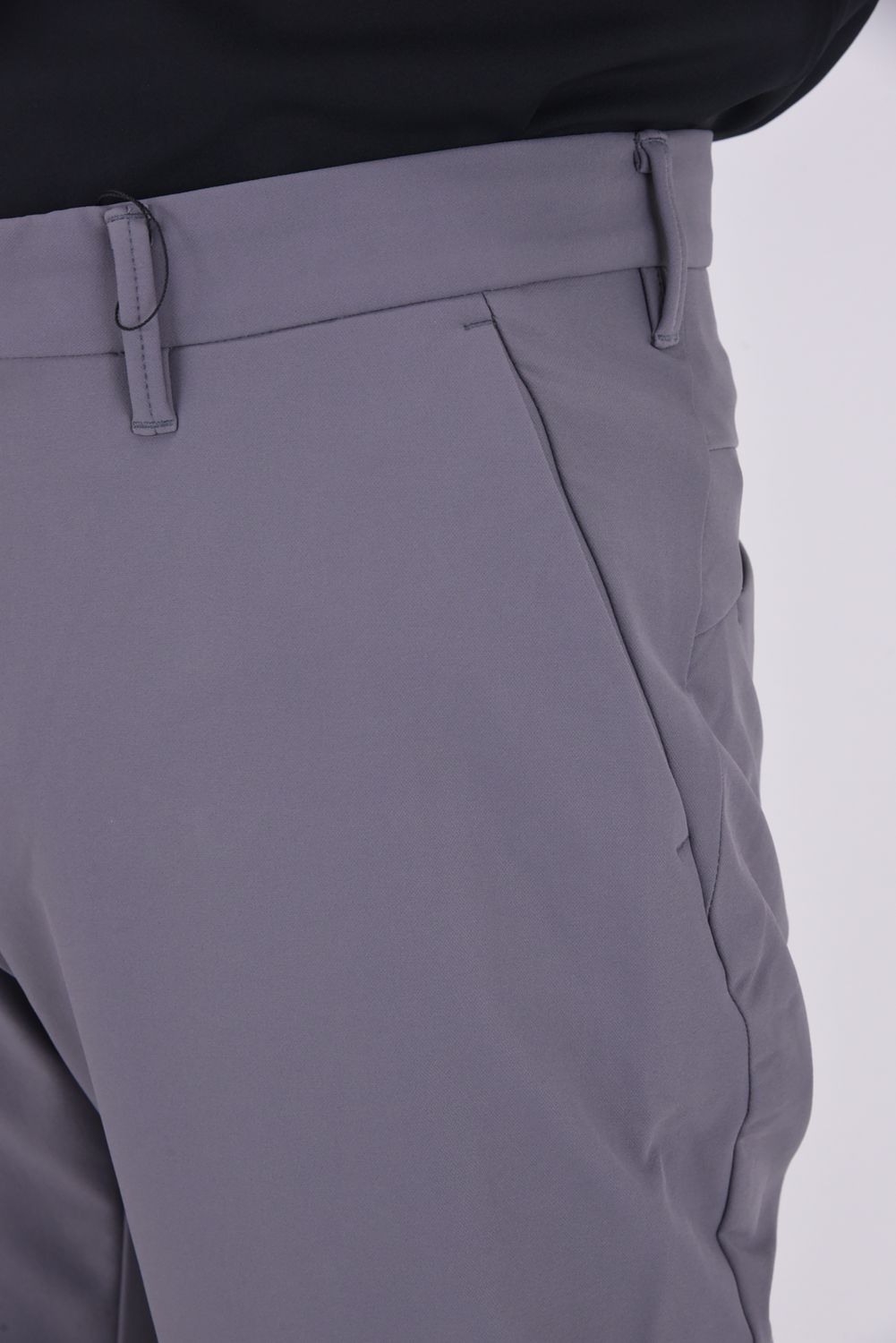 【25AW】 防風裏起毛ロングパンツ (グレー)