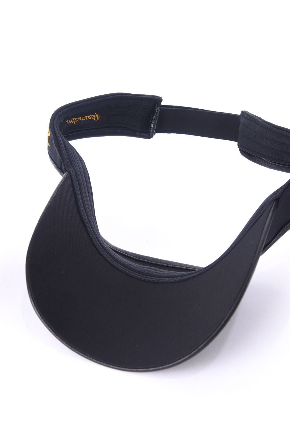 HYBRID 2TONE SUNVISOR / 異素材切り替え ツートーンサンバイザー (ブラック)