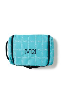 【26SS】 TYPO GRID SHOES CASE / ブランドロゴ シューズケース (ターコイズ)