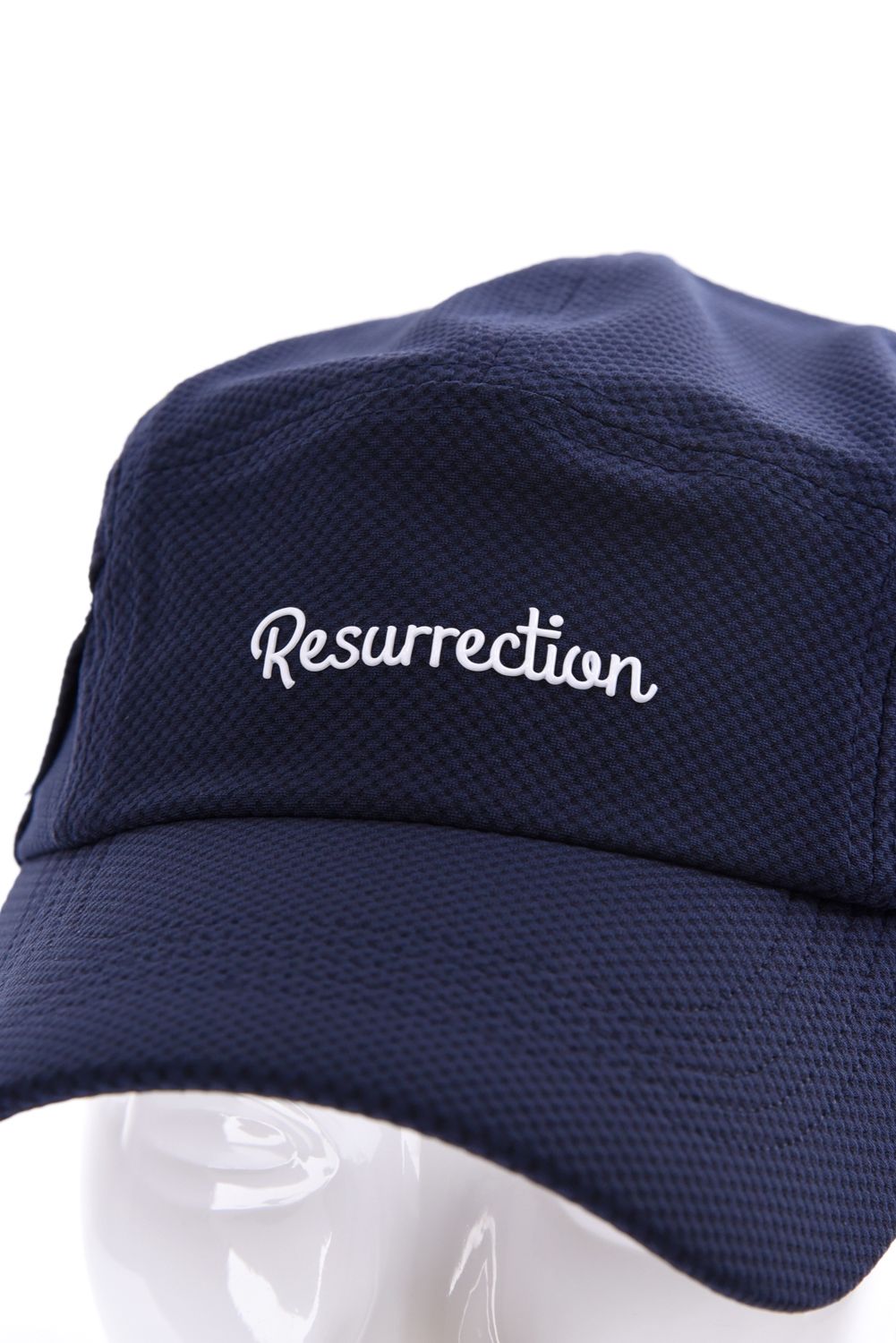 【26AW】 JET CAP / シボ素材 ブランドロゴ刺繍 ジェットキャップ (ネイビー)