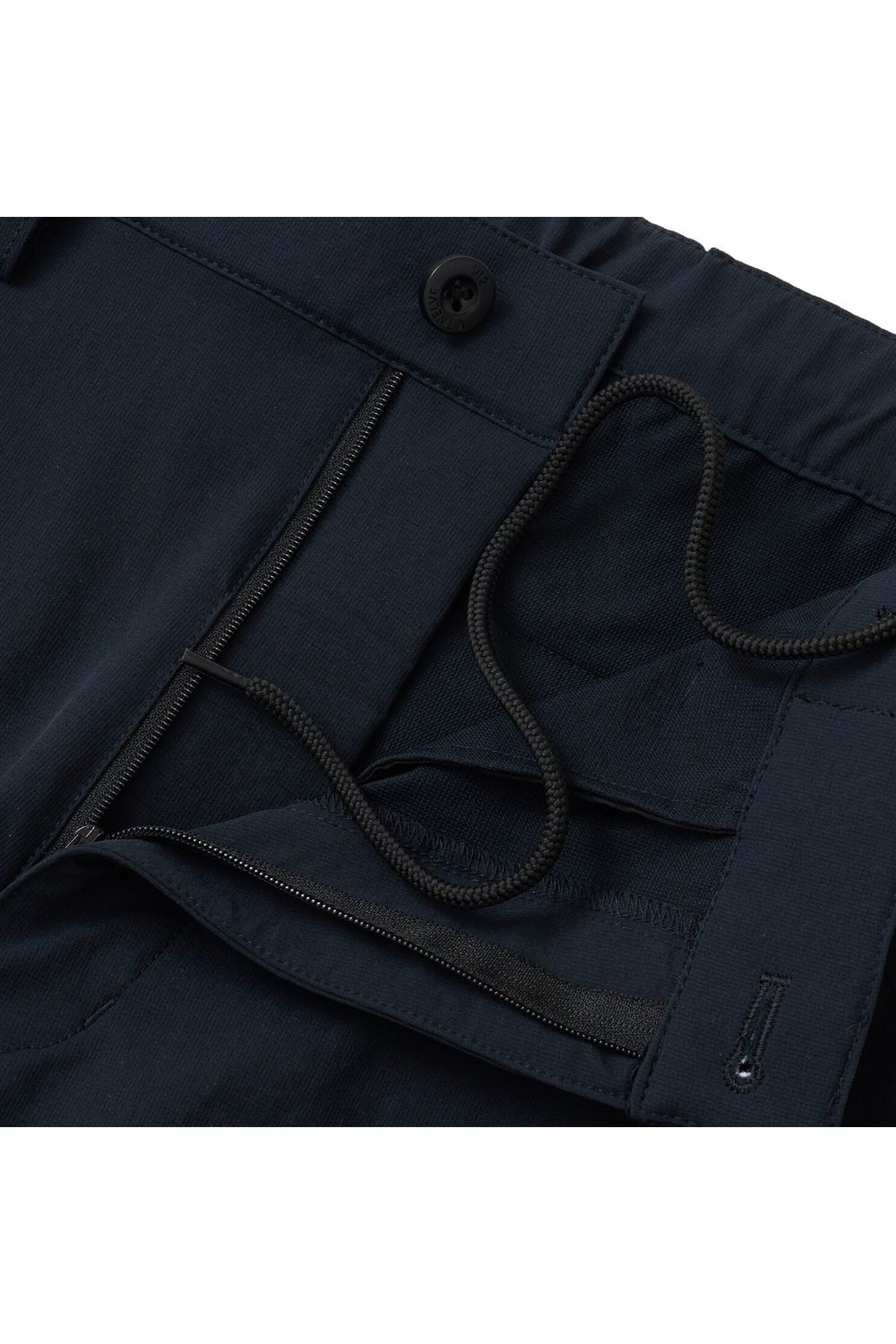 【26AW】 MOLD LOGO PANTS / 高撥水生地 サイドロゴ ナイロンロングパンツ (ブラック)