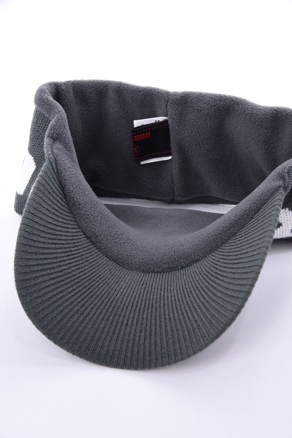 【26AW】 MEN’S KNIT VISOR / ブランドロゴ ニットサンバイザー (グレー)