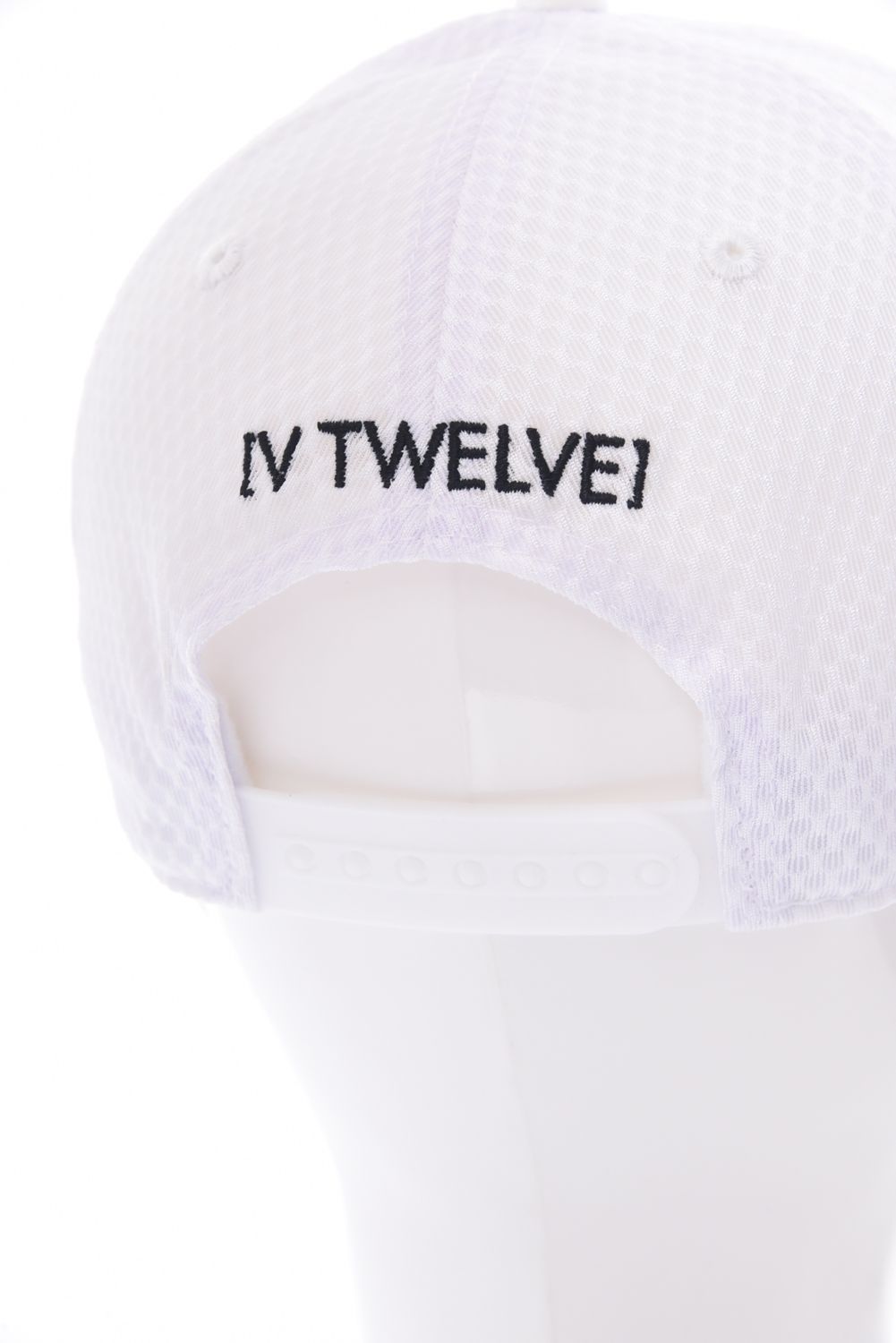 【26SS】 ARC CAP / 3Dブランドロゴ刺繍 メッシュキャップ (ホワイト)