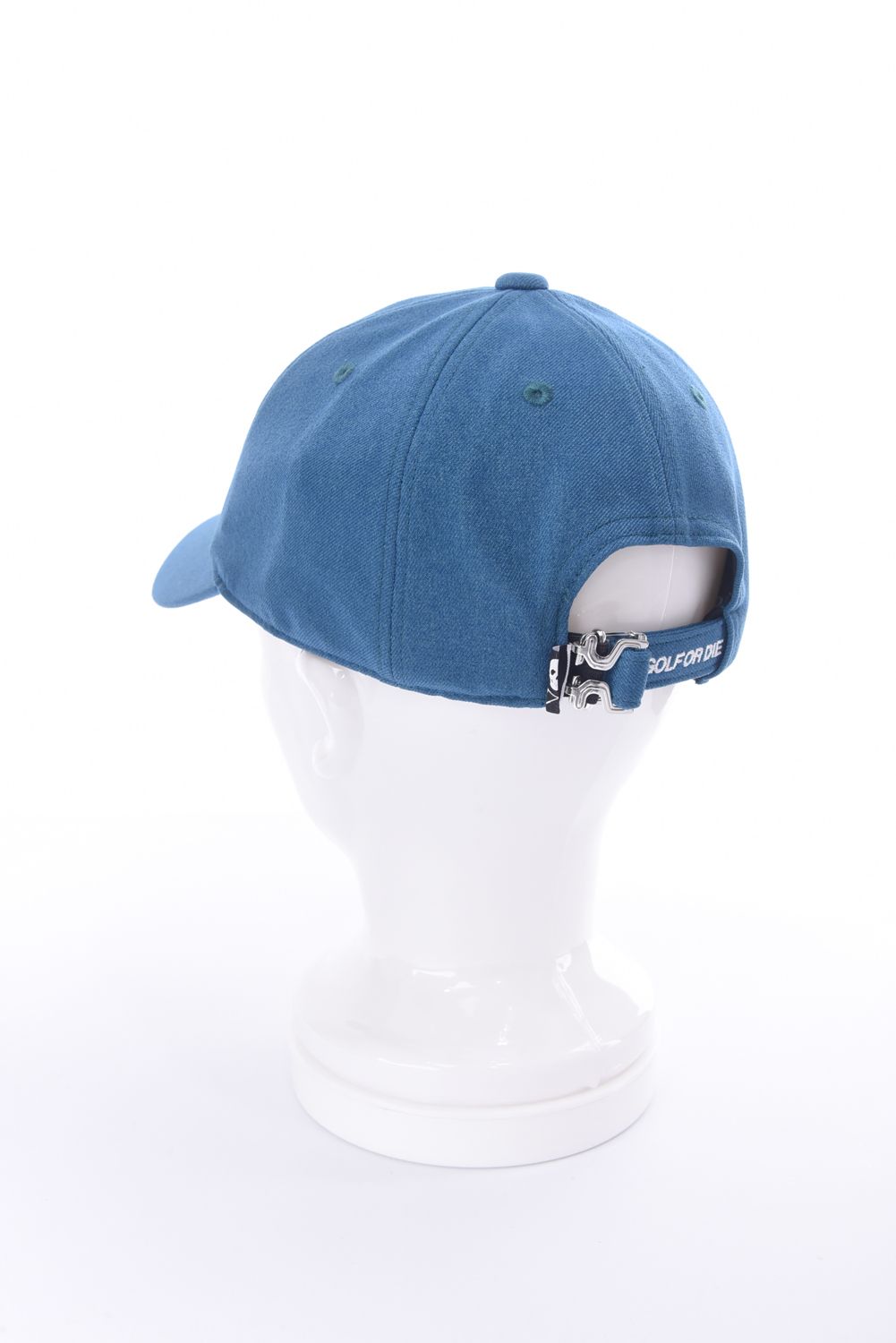 SPECTRA WOOLY 6P CAP / ブランクスカル3Dロゴ刺繍 ベースボールキャップ (ブルー)