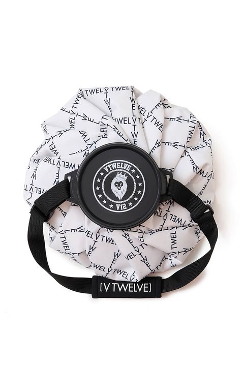 【26SS】 TYPO GRID ICE BAG / ブランドロゴ総柄 アイスバッグ (ホワイト)