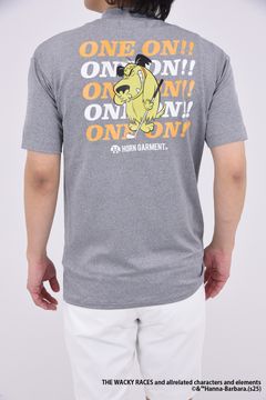 【25SS】 ONE ON WACKY TEE /  チキチキマシン猛レースコラボ モックネック Tシャツ （グレー）
