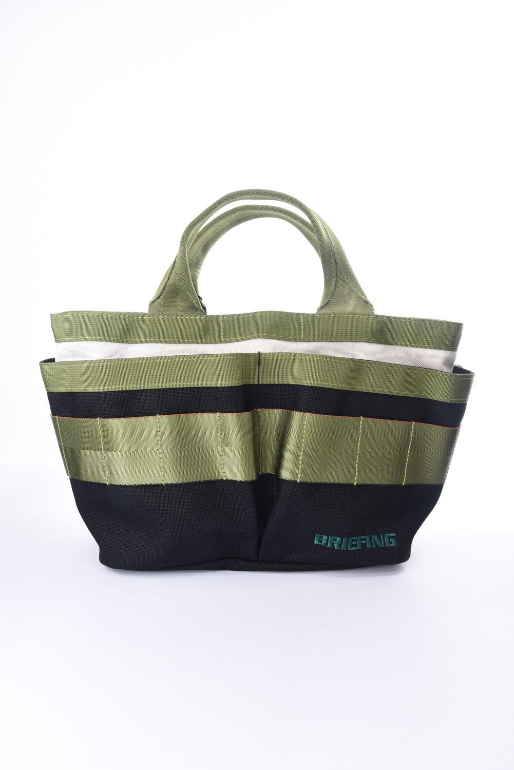 TOOL CART TOTE WL / トール カート トートバッグ (ブラック/アイボリー)