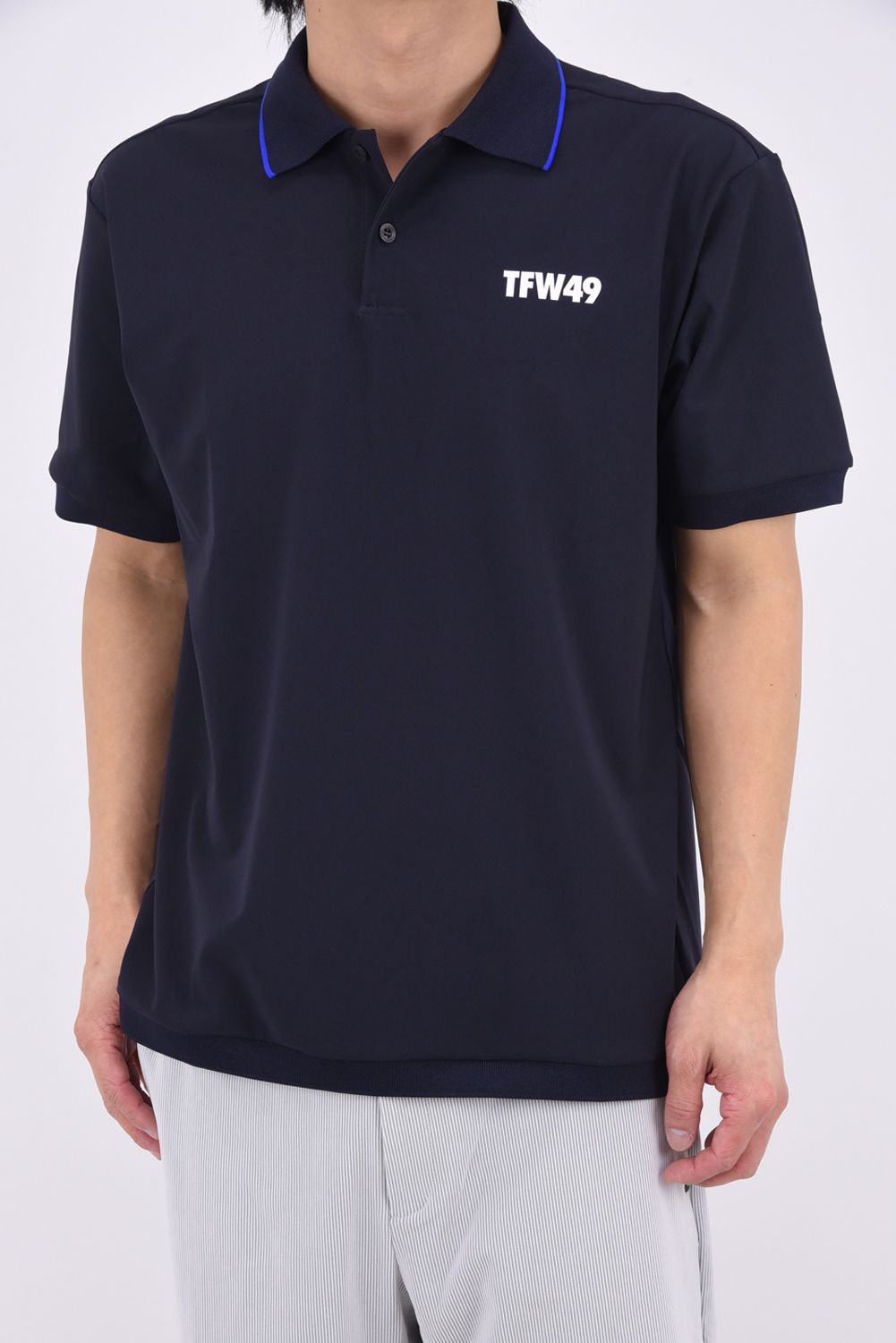 【26SS】 SIGNATURE SS REGULAR POLO / ポロシャツ (ネイビー)