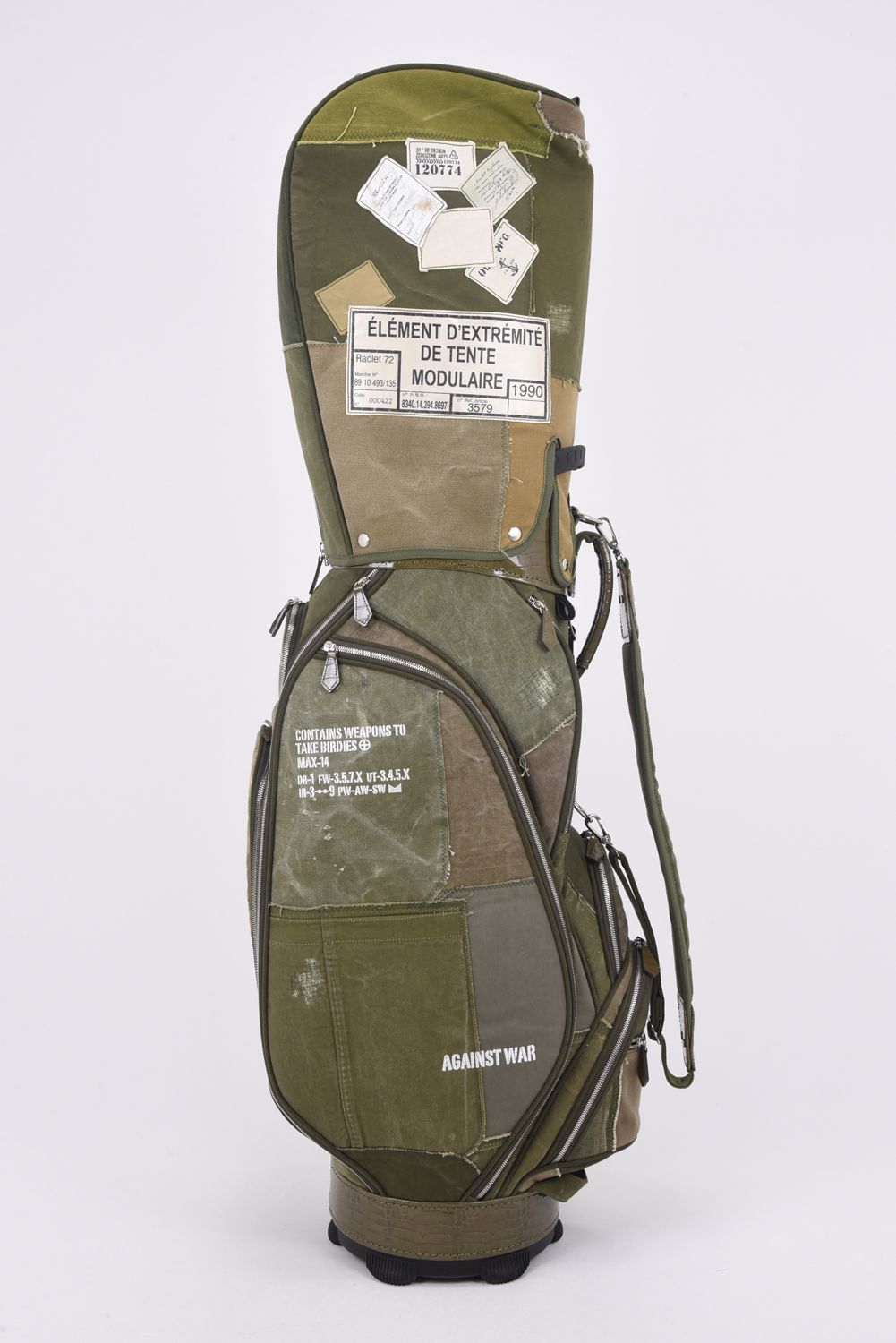 【銀行振込・代金引換不可】【返品・交換不可】 ミリタリーマテリアル キャディバッグ