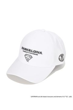 【26SS】【FER COLLECTION】 SUPER DRY TECH CAP / Supermanコラボレーション ベースボールキャップ (ホワイト)