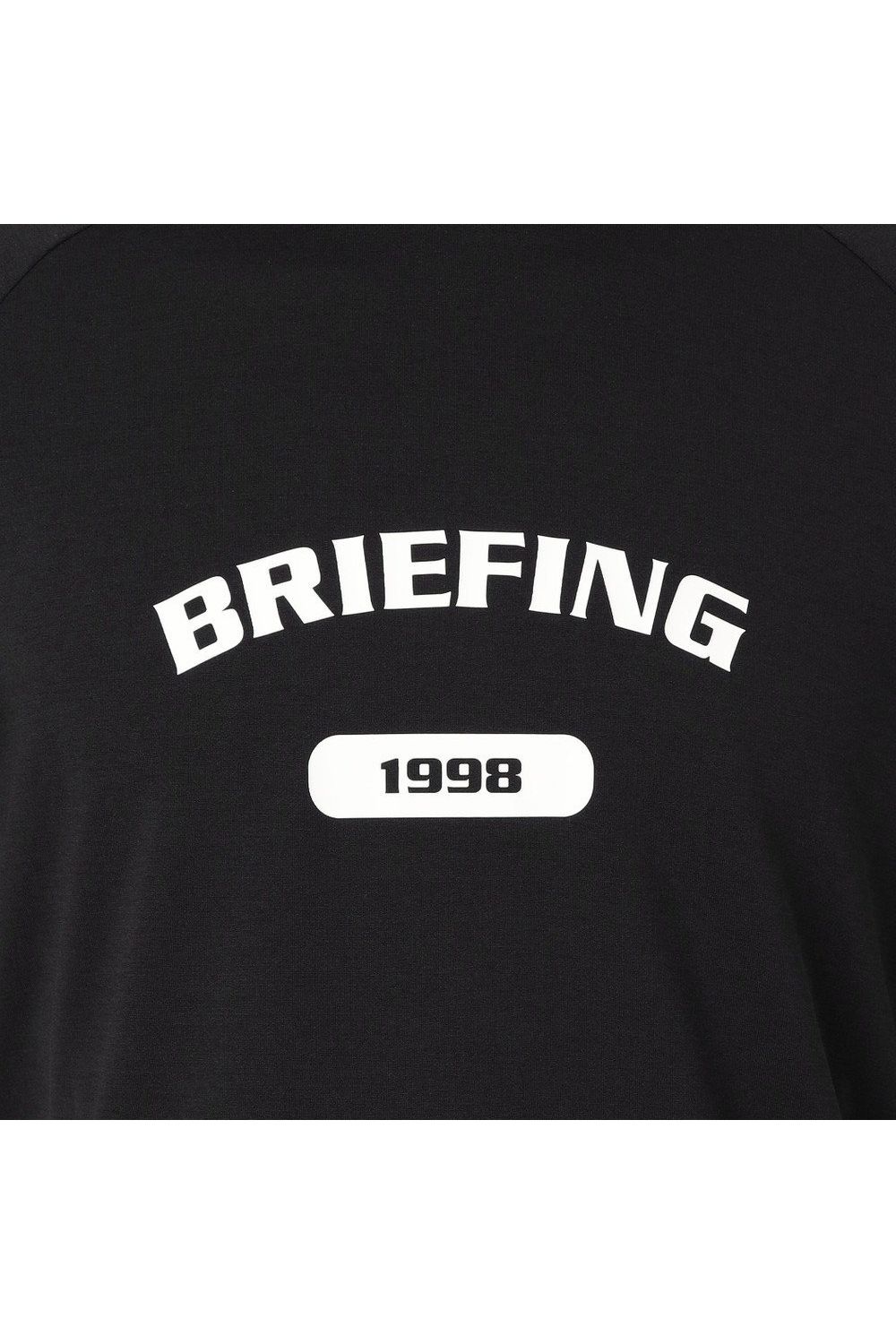 【26SS】 MEN’S COLLEGE LOGO HIGHNECK / カレッジロゴ リラックスフィット モックネックTシャツ (ブラック)