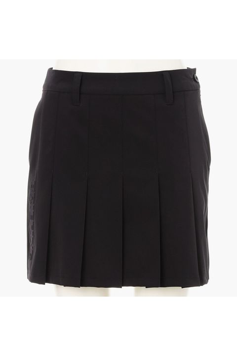 【26SS】【レディース】 WOMEN’S WR NYLON 3D LOGO PLEATED SKIRT / ナイロンストレッチ 3Dロゴ プリーツスカート (ブラック)